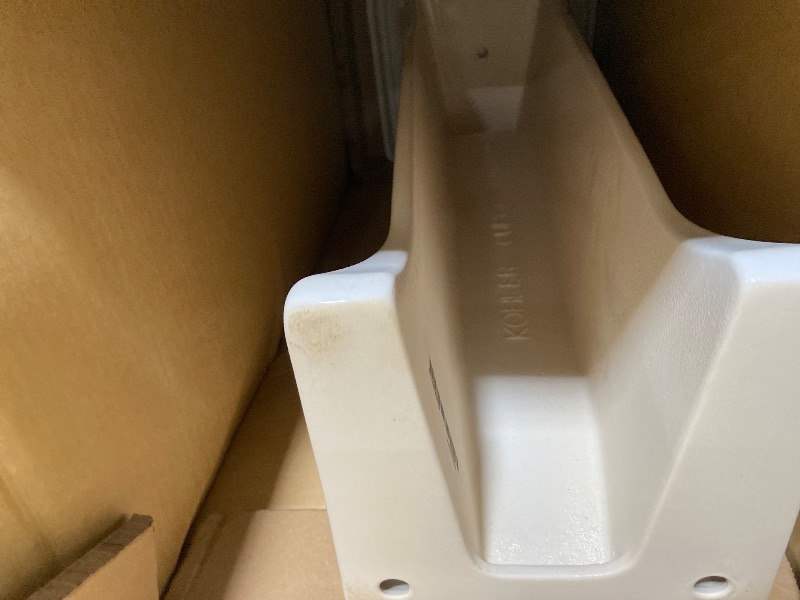 Photo 1 of ** Partial Set ** Only the bottom Part** See Second Picture ** KOHLER K-2344-8-17 Memoirs Stately Rectangular Pedestal Bathroom Sink, 24 1/2", White