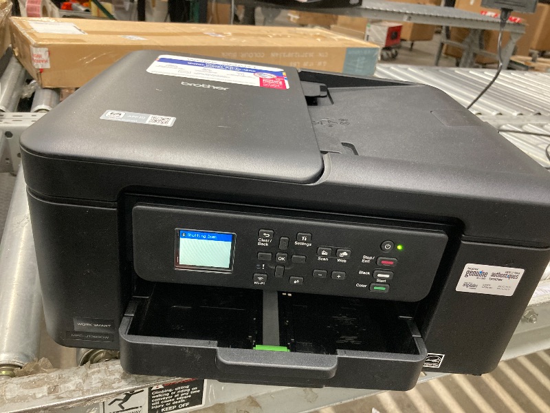 Photo 1 of **used**Brother Work Smart 1360 Wireless Color Inkjet All-in-One Printer with Automatic Duplex Printing and 1.8” Color Display | Includes Refresh Subscription Trial(1) (MFC-J1360DW) (Uses LC501 Series Inks)