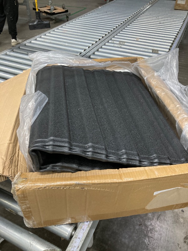 Photo 1 of ****used****    AOMSAZTO Bed Mat Compatible with Tesla Cybertruck 2025 2024 2023 All Weather Protection Truck Bed Mat Trunk Accessories Waterproof TPE Heavy Duty Pickup Car Bed Cargo Liner, Black