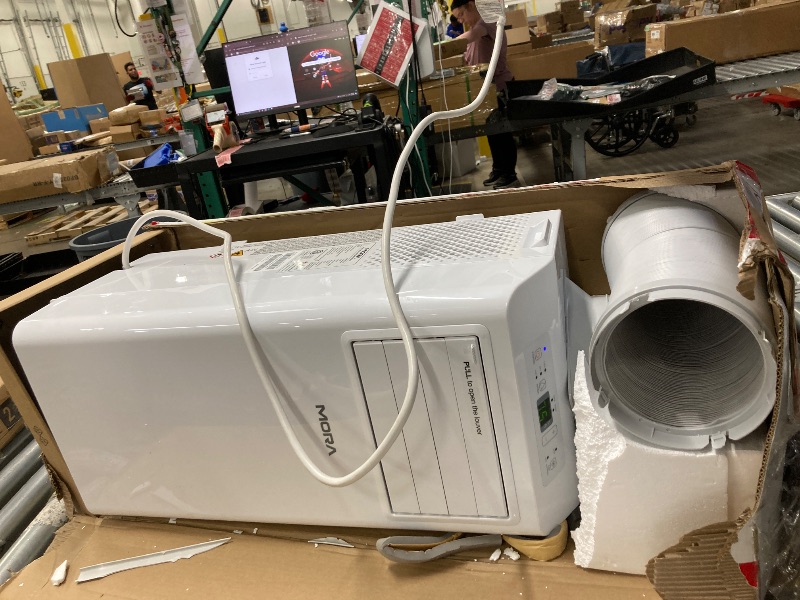 Photo 1 of ***used***  Mora Mora by Hisense 5,000 BTU (DOE), 8,500 BTU (ASHRAE), Portable Air Conditioner, 3 Operating Modes (Cool, Dry, Fan), Cools up to 150 SF, Remote Control and Window Vent Installation Kit Included