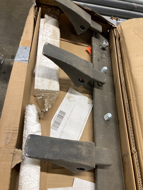 Photo 1 of *****the product is usedthey are missing pieces *****VEVOR Bucket Tooth Bar, 48'', Heavy Duty Tractor Bucket 6 Teeth Bar for Loader Tractor Skidsteer, 4560 lbs Load-Bearing Capacity Bolt On Design, for Efficient Soil Excavation and Bucket Protection