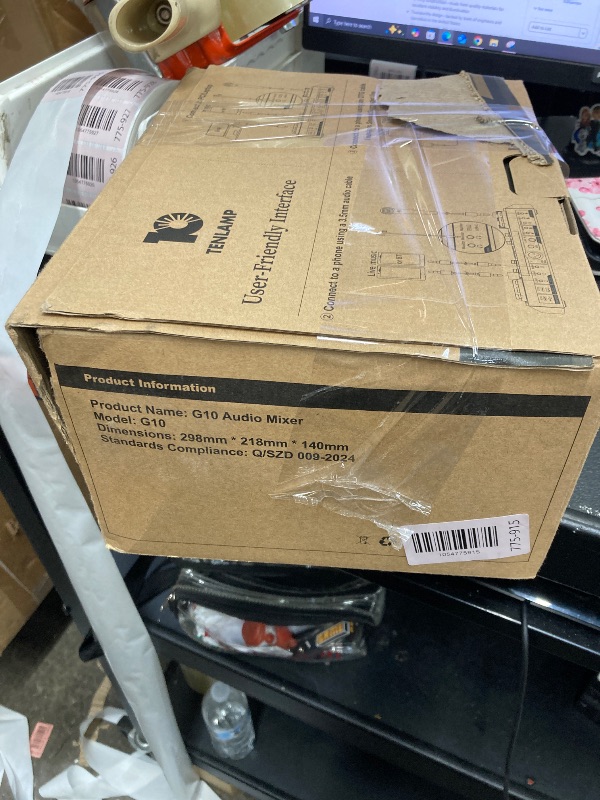 Photo 1 of ***used missing parts****G10 DJ & Podcast Equipment Bundle, Audio Interface with Cardioid Designer P15 Mic for Gamer and All-in-One DJ Mixer, Perfect for Live Streaming, Singing, YouTube, Gaming