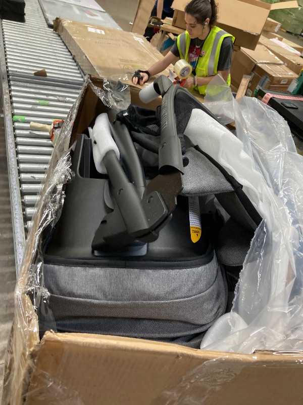 Photo 1 of **used***Evenflo Shyft Intuiti Travel System with Revolve180 LiteMax NXT Rotational Infant Car Seat (Fossil Gray)