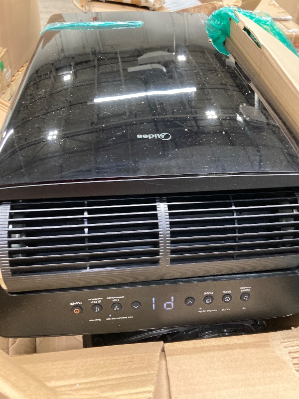 Photo 1 of ***used ***Midea Duo 14,000 BTU (12,000 BTU SACC) High Efficiency Inverter, Ultra Quiet Portable Air Conditioner, Cools up to 550 Sq. Ft., Works with Alexa/Google Assistant, Includes Remote Control & Window Kit