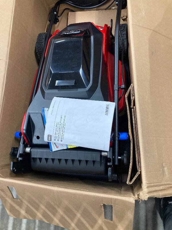 Photo 1 of **Battery/Charger Not Included** Toro 60V MAX* 21 in. Stripe® Dual Blades, Self-Propel Lawn Mower