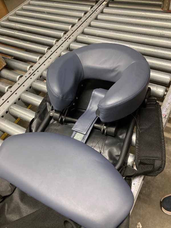 Photo 1 of **The photo is only to the reference**TRENDBOX Face Down Tabletop Massage Kit Adjustable Headrest Pillow Blue