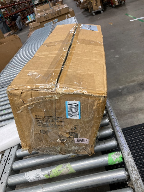 Photo 1 of  *USE MISSING PARS*  LFGUD Hydraulic Power Unit 16 Quart 4 Gallon Hydraulic Pump 220V 3450 RPM 2HP Single Phase Electric Hydraulic Car Lift Pump for Car Lifting Platforms