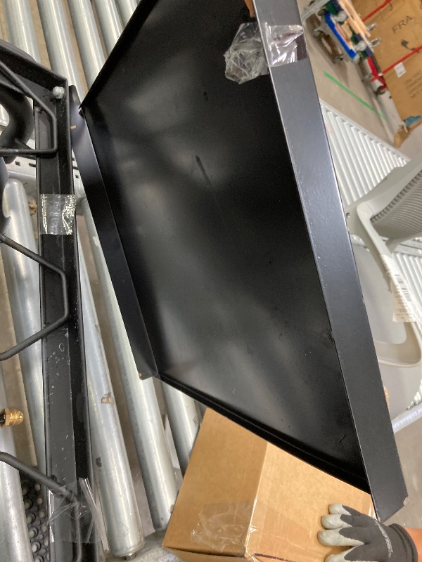 Photo 1 of ** MISSING PARTSTHE PRODUCT IS USED, THE CABLE IS HALF-BURNT, THERE IS ONE BROKEN DOOR AND IT IS NOT KNOWN IF IT WORKS**    BKtaxon 2 Burner 150000 BTU Cooker w/ Side Shelves,Removable Legs,Wind Panels,Regulator Outdoor Camping Picnic Stove Stand