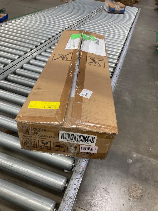 Photo 1 of ****missing parts used***Zimtown 8' x 5' x 2.7' Portable Soccer Goal, Lightweight Professional Football Practice Training Aid Post Net, with Net Straps Anchor, for Outdoor Kids/Children Youth Foosball Sports, White