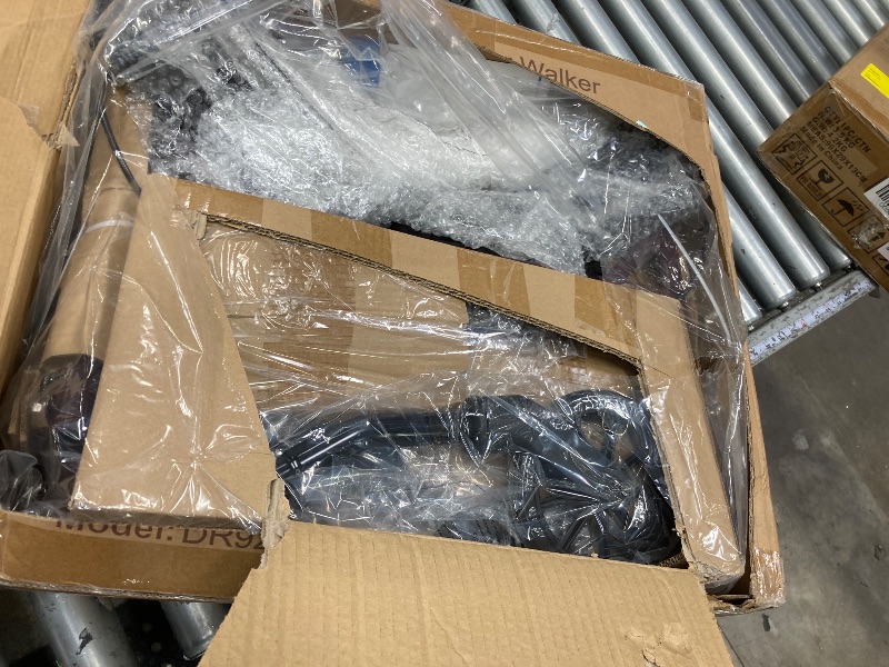 Photo 1 of *used missing parts**  Naipo Rollator Walker with Seat, Foldable Rolling Medical Walker with 6" Wheels, Aluminum Frame Supports Up to 300 lbs, Burgun