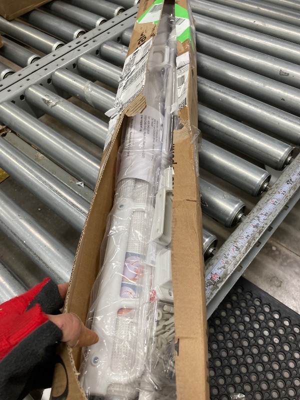 Photo 1 of **used**Ophanie Retractable Baby Safety Gate,Mesh Pet Gate 33" Tall, Extends to 55" Wide, Indoor & Outdoor Gates for stair,White