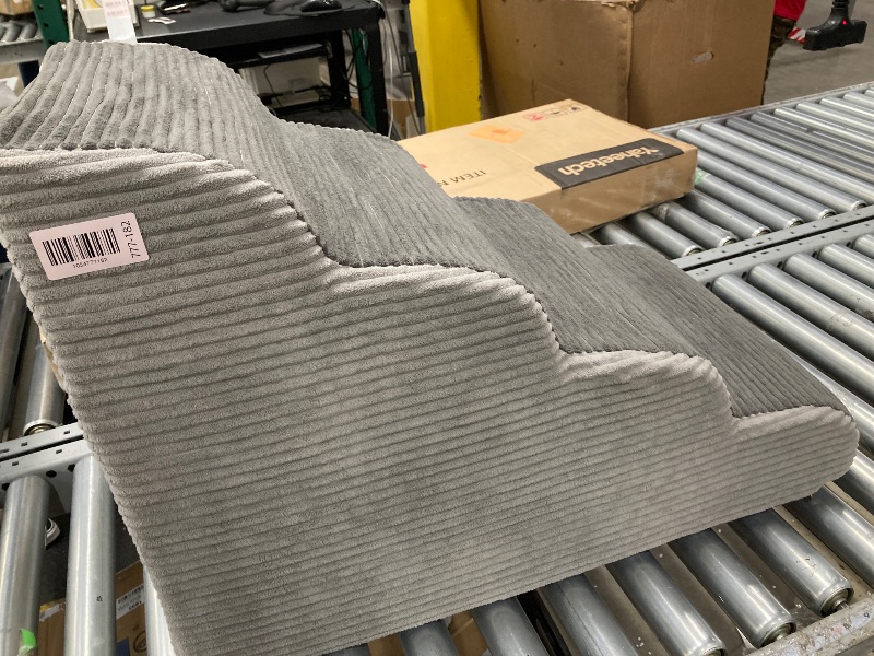 Photo 1 of 15.7”H Curved Dog Stairs Ramp for Beds Couches, Pet Steps with Durable Non-Slip Washble Fabric Cover, Pet Stairs for Bed Climbing, Dog Steps for Small Dogs and Cats, 3-Tiers?23.4" D x 15.7" W?