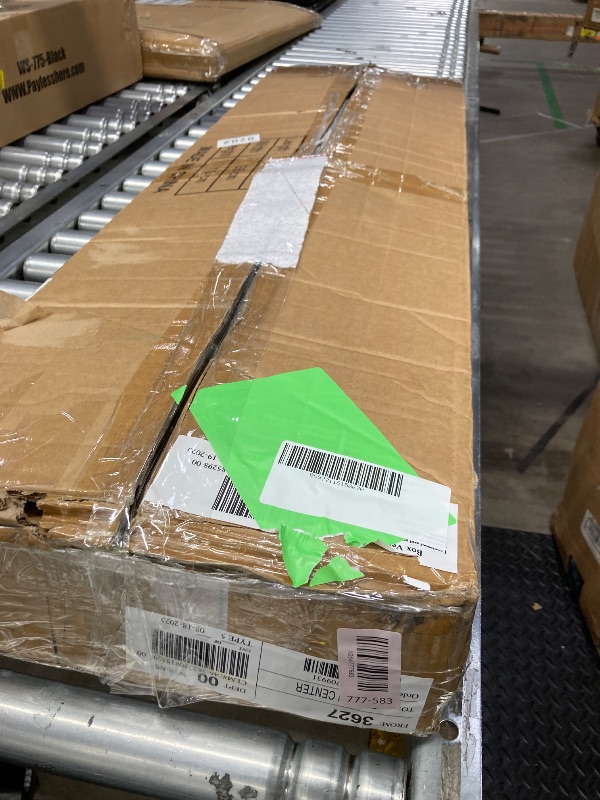Photo 1 of ***I DON'T KNOW IF THERE ARE MISSING PIECES*** 5-Tier Heavy Duty Wire Shelving Unit, 47.2 x 12.6 x 60.8 Inches, 1000 lb Capacity, Black

