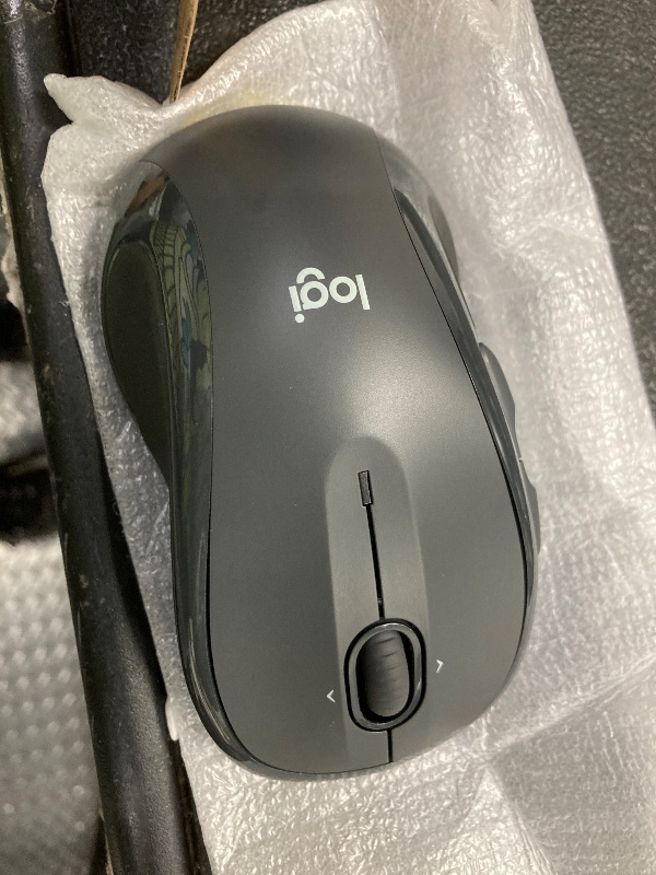 Photo 1 of *** I DON'T KNOW IF IT WORKS** Logitech M510 Wireless Mouse, Mouse for Laptop and PC with USB Unifying Receiver, Programmable Buttons - Graphite