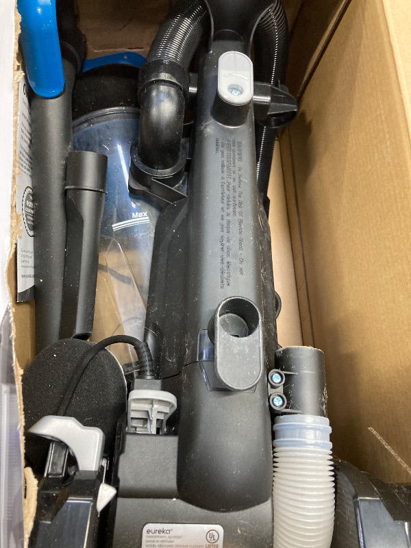 Photo 1 of **I DON'T KNOW IF THERE ARE MISSING PIECES** Eureka NEU10AE5 Powerful Bagless Upright Vacuum Cleaner Carpet and Floor, AirSpeed Ultra-Lightweight Vacuum Cleaner, w/ Replacement Filter, Blue