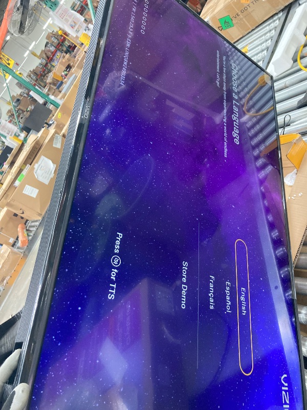 Photo 1 of VIZIO 50-Inch V-Series 4K UHD LED Smart TV with Voice Remote, Dolby Vision, HDR10+, Alexa Compatibility, 2022 Model