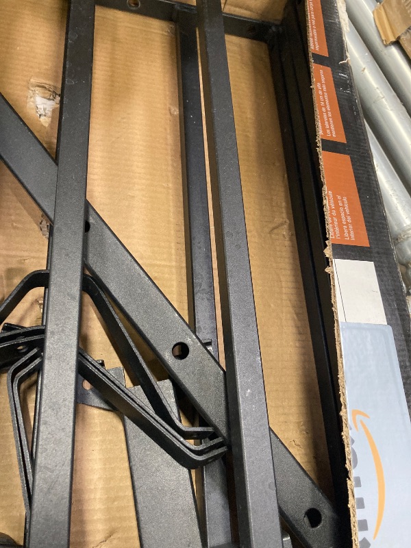 Photo 1 of **I DON'T KNOW IF THERE ARE MISSING PIECES** CURT 18145 48 x 20-Inch Basket Hitch Cargo Carrier, 500 lbs Capacity, Black Steel, 1-1/4, 2-In Adapter Shank