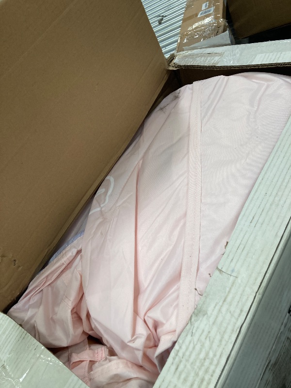 Photo 1 of ***I DON'T KNOW IF IT WORKS** Daydreamer Cotton Candy Bounce House, Pastel Bouncer with Slide, 8.9 ft L x 7.2 ft W x 6.7 ft H, UL Blower Included, Basketball Hoop, 30 Pastel Plastic Balls, Trendy Bouncer for Kids