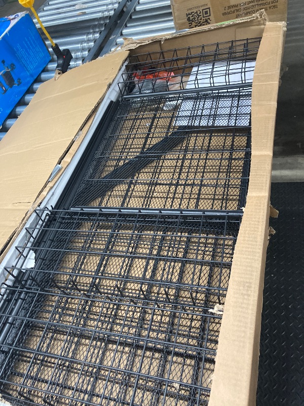 Photo 1 of ****I DON'T KNOW IF THERE ARE MISSING PIECES**** Ball Storage Rack Large Sports Equipment Organizer Cart For Garage,Home Gym Multifunctional Sports Gear Storage For Indoor Or Outdoor, Ball Rack For Basketball,Baseball, Football, Toys

