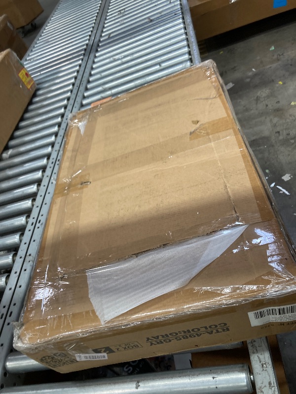 Photo 1 of **missing part ***Seventable Computer Desk " with LED Lights & Power Outlets, Home Office Desk with 4 Drawers, Writing Desk with Keyboard Tray, Study Table with Monitor Stand, Work Desks for Home Office, Black