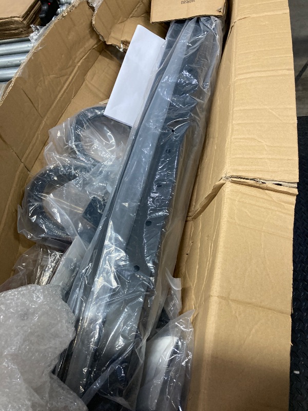 Photo 1 of ********I DON'T KNOW IF THERE ARE MISSING PIECES********** 15-20FT Modular Black Side Mount Cable Railing Kit 36 Inch 4 Level Post Kit Complete Set Cable Railing System for Decks Length Adjustable with Paper User Guide (No Handrail) RWF2 BH4S