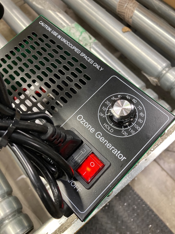 Photo 1 of ***PLEASE READ NOTES*** Ozone Generator 45,000mg/h, Industrial/Home O3 Air Purifier Deodorizer for Areas of 2500 Square Feet - High Capacity Ozone Machine Air Ionizer Odor Clean for Rooms, Smoke, Cars, Pets (Green)