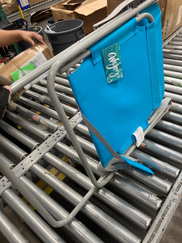 Photo 1 of #WEJOY Folding Backpack Beach Chair, High Back Beach Chairs for Adults, Max Load 300lbs, Outdoor Portable Folding Camping Chair