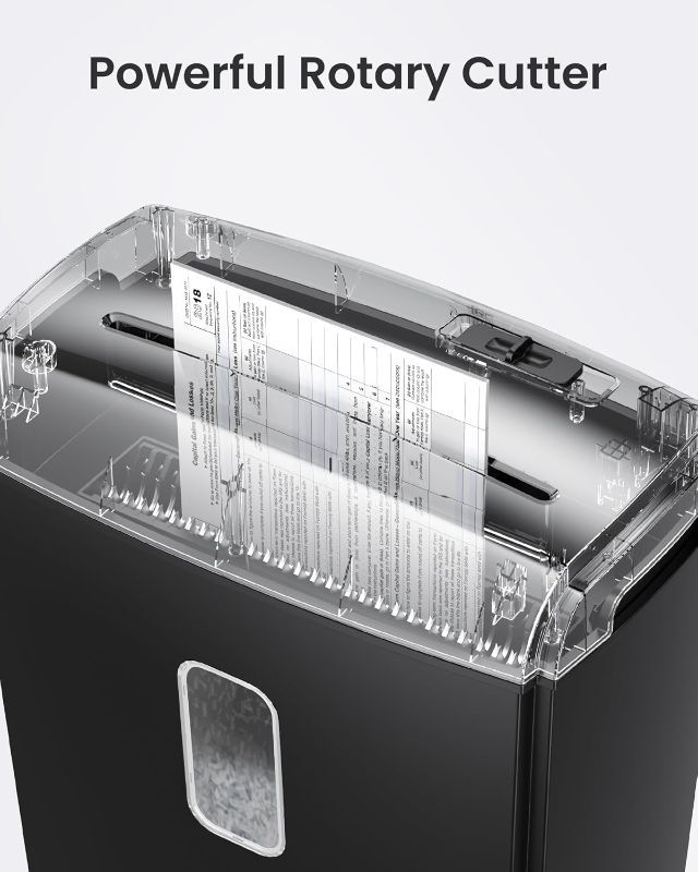Photo 1 of  8-Sheet Micro Cut Paper Shredder