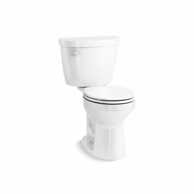 Photo 1 of **NO TANK/NO SEAT/ONLY BOWL***KOHLER Cimarron Comfort Height Two-piece round-front 1.6 gpf chair-height toilet