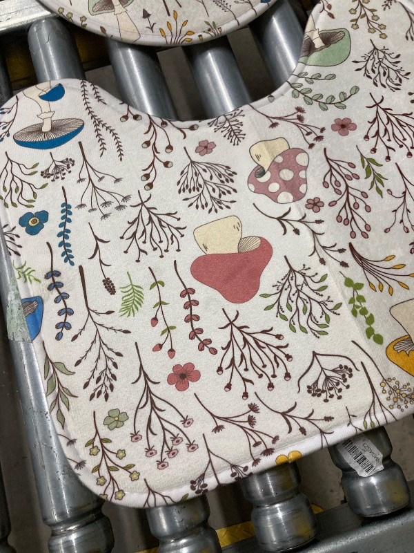 Photo 1 of ***(MISSING PIECES -SELLING AS IS)***
Boewywh 2 Pcs Bathroom Set with Vintage Mushroom Wildflower Plants Bathing Decor Retro Herb Witchy Boho Floral Wild Flower Hippie Bathing Bathroom Decor