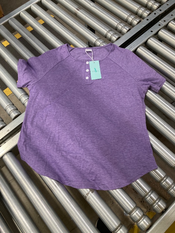 Photo 1 of ***TOP ONLY*** WIHOLL Summer For Women ONE Piece Outfit Loose Fit Pajama TOP Mauve Size Large