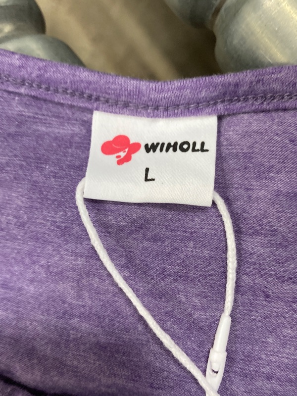 Photo 1 of ***TOP ONLY*** WIHOLL Summer For Women ONE Piece Outfit Loose Fit Pajama TOP Mauve Size Large