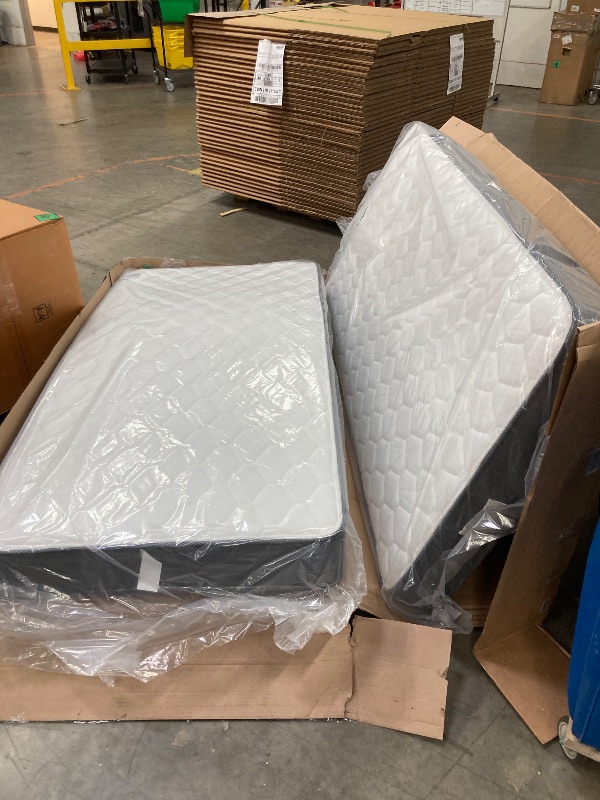 Photo 1 of **Only Mattress **Nutan 8-Inch Gentle Firm Supportive Yet Remarkebly Comfortable innerspring Mattress,Twin Size