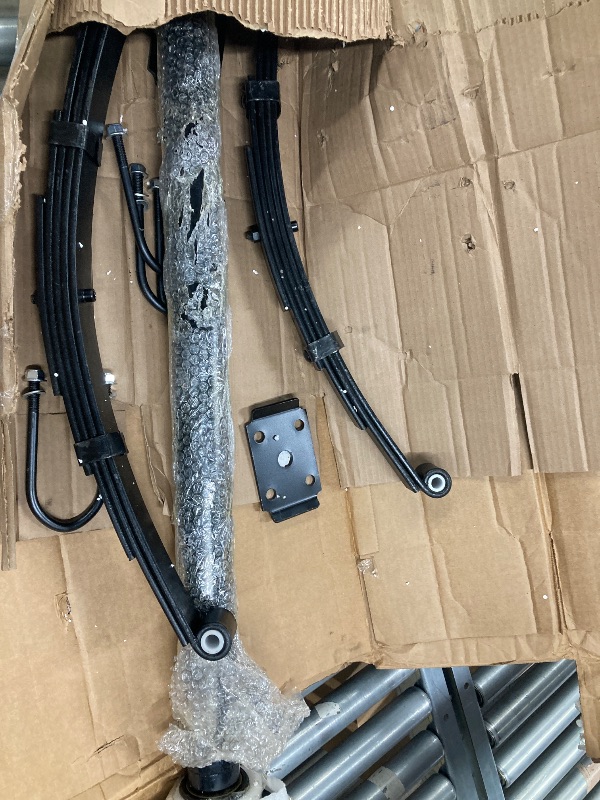 Photo 1 of **Getanye 3,500lbs Straight Idler Trailer Axle 60HF 48SC with 5 Leaf Springs, 60" Hubface, 48" Spring Center