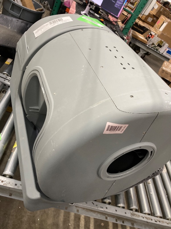 Photo 1 of 100L Automatic Self-Cleaning Cat Litter Box - APP Control, Safe Alert, Smart Health Monitor, Grey