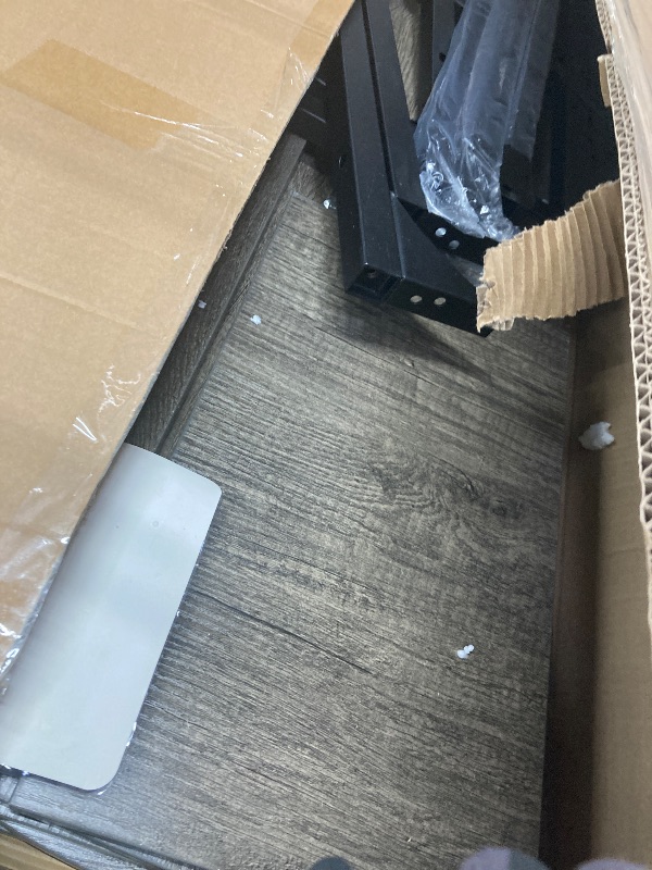 Photo 1 of **MISSING PARTS**Teraves Reversible L Shaped Desk with Large Surface, 69 Inch Sturdy Corner Desk with Storage Shelves, Premium Office Computer Desk Workstation for Home Office Gaming