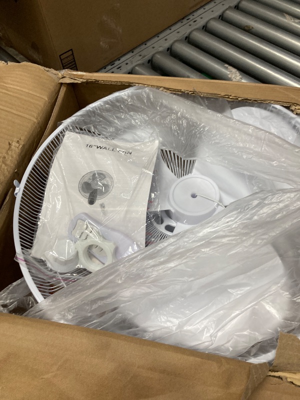 Photo 1 of Cool 16 inch Wall Fan with Remote, White (CCFWR16W)