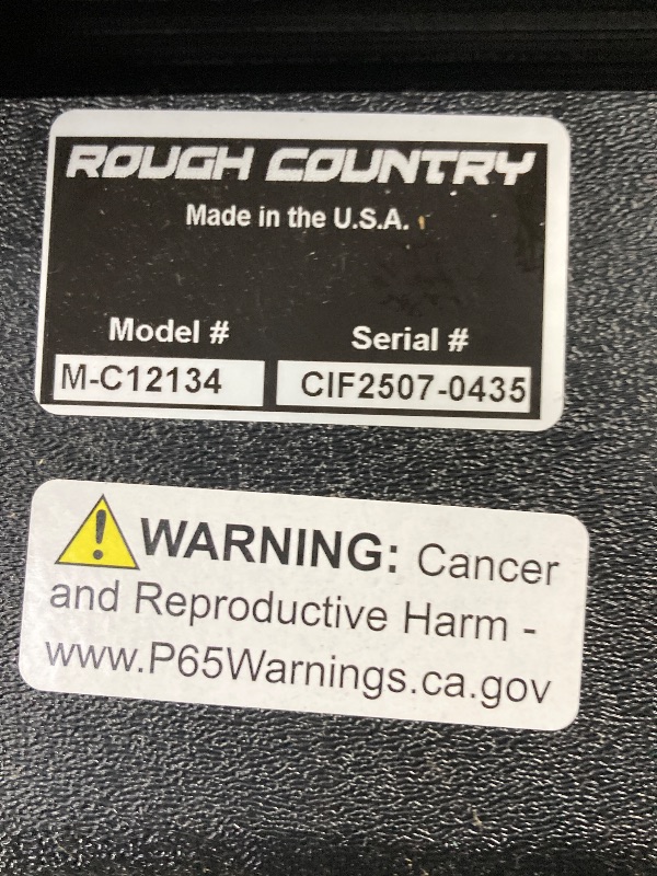 Photo 1 of **MISSING RAILS**
Rough Country Retractable Tonneau Truck Bed Cover for Chevy Silverado & GMC Sierra 2500HD/3500HD (2020-2025) - Fits 6'9 Bed, Weather-Resistant, Sleek Sliding Design ***(DAMAGE/BENT, BOX RIPPED/TORN)***