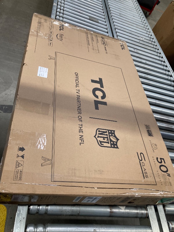 Photo 1 of TCL 50-Inch Class S5 UHD 4K LED Smart TV with Fire TV (50S551F, 2024 Model), Dolby Vision, HDR PRO+, Dolby Atmos, Alexa Built-in with Voice Remote, Apple AirPlay 2 Compatibility, Streaming Television