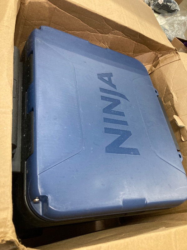 Photo 1 of ***PLEASE READ NOTES!!*** Ninja | Cooler | FrostVault 45QT Cooler with Wheels | Insulated with Temp Dry Storage Drawer | Keeps Ice Cold for Days | for The Beach, Camping, Picnics & More | Lakeshore Blue | FB245BL