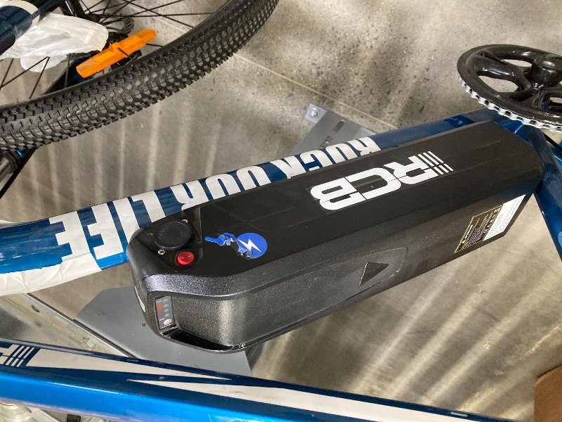 Photo 1 of ***MISSING CHARGER/FRONT BRAKE DAMAGED**RCB RK15M Electric Bike for Adults
  7 sold in last 10 hours
High-Speed Performance: The heart of this electric mountain bike is its 500W brushless motor, ensuring a powerful and...