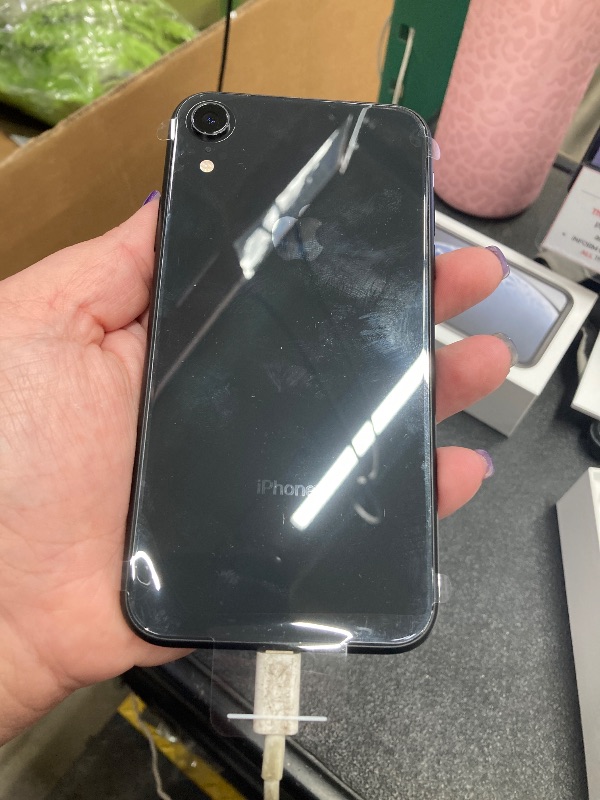 Photo 1 of  Apple iPhone XR (64GB) - Black [Locked to Carrier – Simple Mobile]