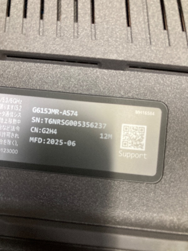 Photo 5 of ASUS ROG Strix G16 (2025) Gaming Laptop, 16” FHD+ 16:10 165Hz/3ms Display, NVIDIA® GeForce RTX™ 5060 Laptop GPU, Intel® Core™ i7 Processor 14650HX, 16GB DDR5, 1TB Gen 4 SSD, Wi-Fi 7, Windows 11 Home