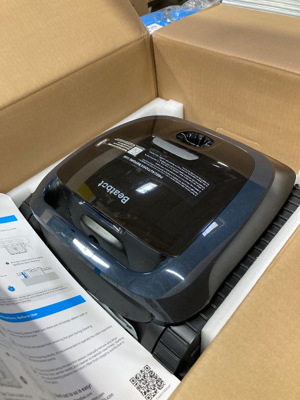 Photo 1 of (2025 Upgrade) Beatbot AquaSense 2 Cordless Robotic Pool Vacuum Cleaner, Smart Surface Parking, Double-Pass Waterline Scrubbing, Cleans Floor, Walls and Waterline, Light Blue