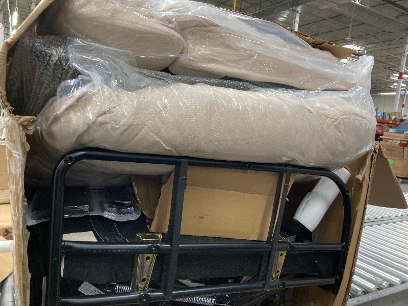 Photo 1 of *** unknown if missing pieces ****recliner chair color beige 