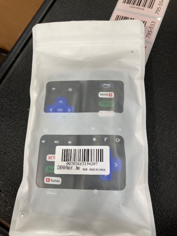 Photo 1 of (Pack of 2) Replacement-Remote-Control for Roku-TV,Compatible for TCL Roku/Hisense Roku/Onn Roku/Philips Roku Smart TVs(Not for Roku Stick and Box)