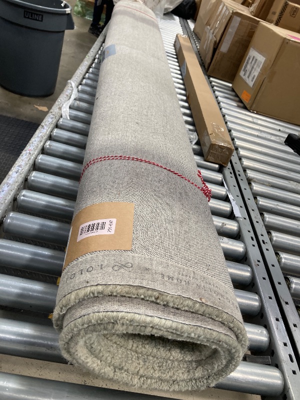 Photo 1 of ***I`TS DIRTY***Loloi Magnolia Home by Joanna Gaines Henley Collection HNY-01 Ivory/Spa 7'-9" x 9'-9" Area Rug