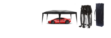 Photo 1 of **used missing parts Ktaxon 10' X 20' Outdoor Pop Up Canopy Gazebo Cover Wedding Party Tent w/6 Sidewalls Blue