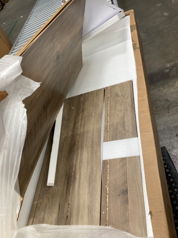 Photo 1 of *used missing parts**   Ktaxon 7 Drawers Dresser Chests for Bedroom, Wood Chset of Drawers,Dressers Organizer for Bedroom, Living Room,Hallway, Gray
