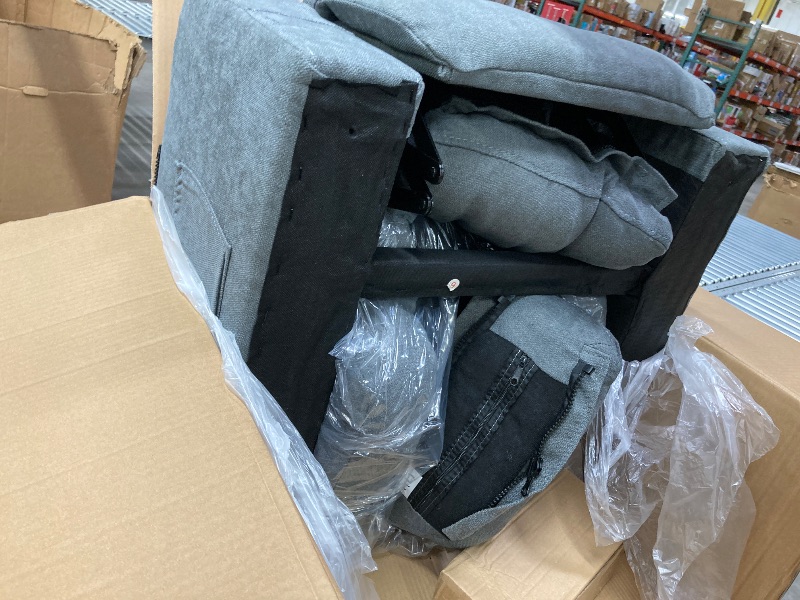 Photo 1 of *****The furniture is incomplete, it is missing the top part, it only has the top part, which will be used piece by piece, it cannot be returned.******Massage Rocker Recliner Chair with Heat and Vibration Ergonomic Rocking Lounge Chair for Living Room Com